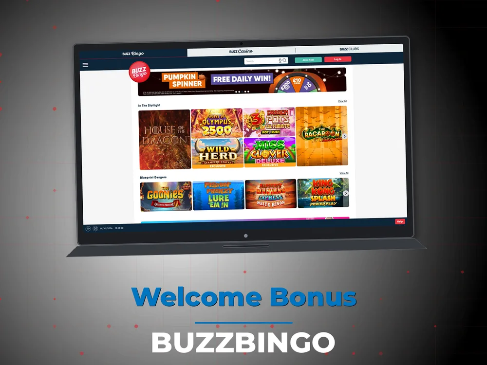 Buzzbingo - Welcome Bonus