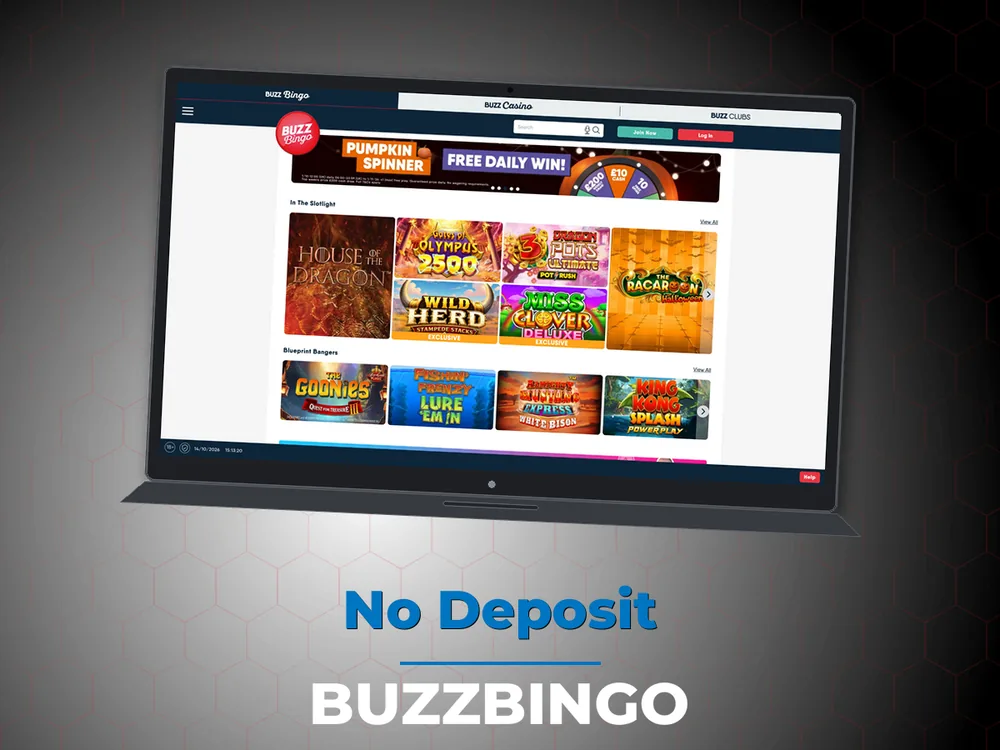 Buzzbingo - No Deposit