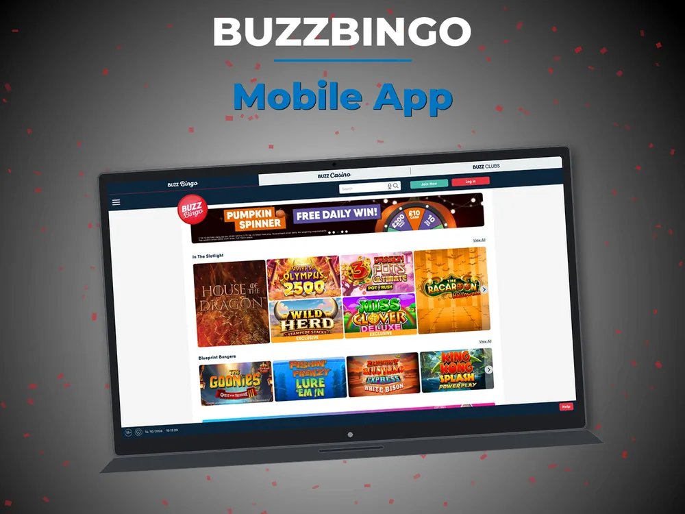 Buzzbingo - Mobile App