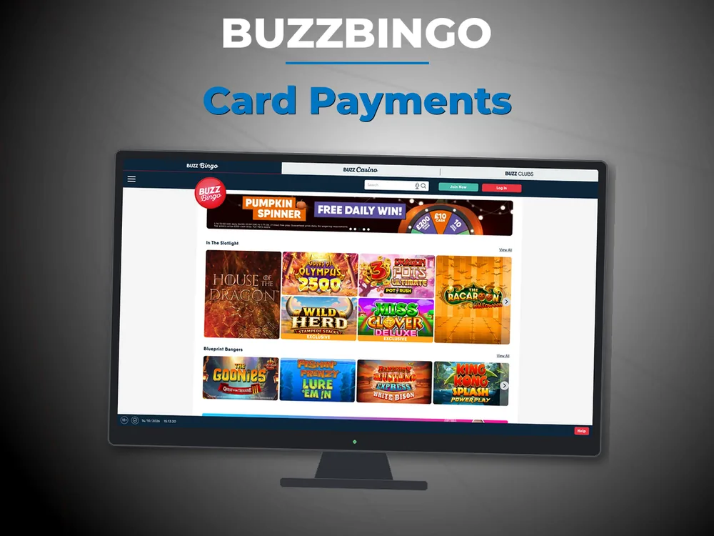 Buzzbingo - Card Payments