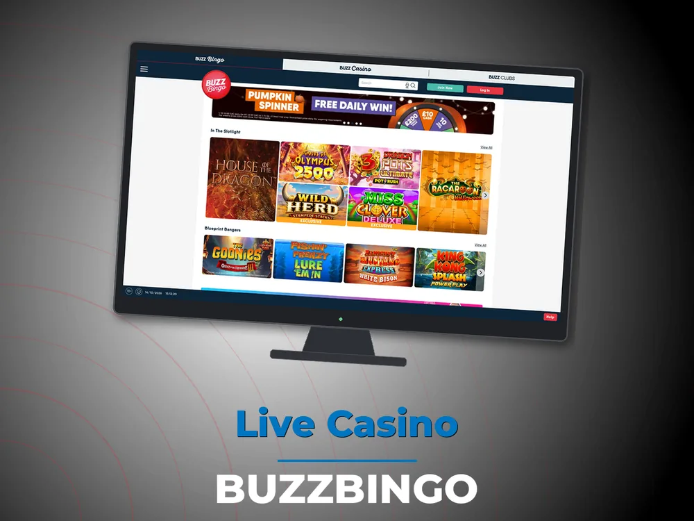 Buzzbingo - Live Casino