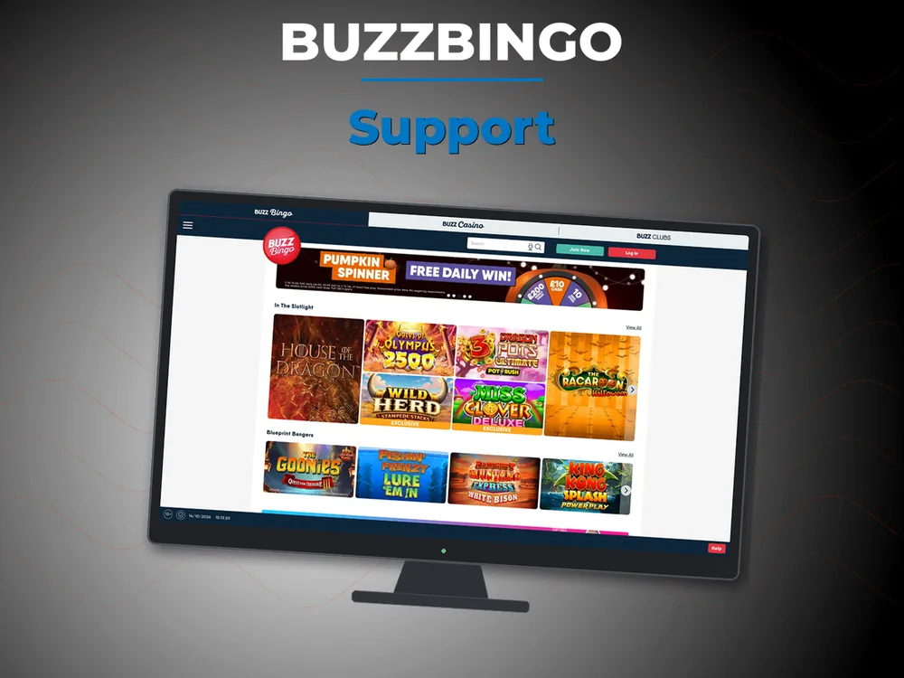 Buzzbingo - Support