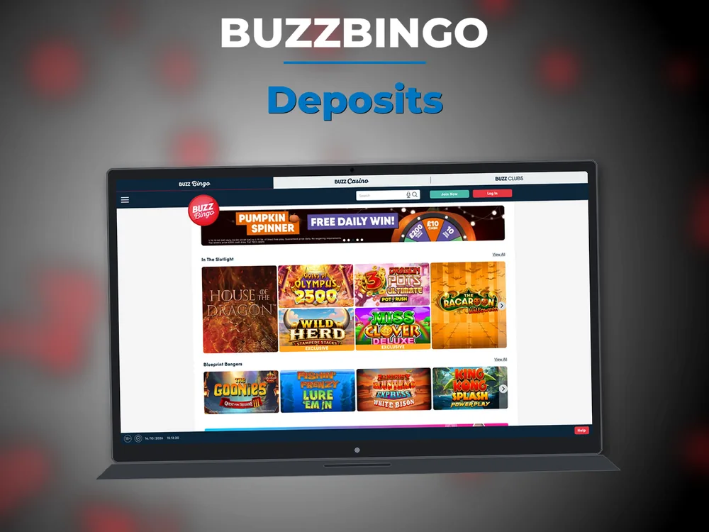 Buzzbingo - Deposits