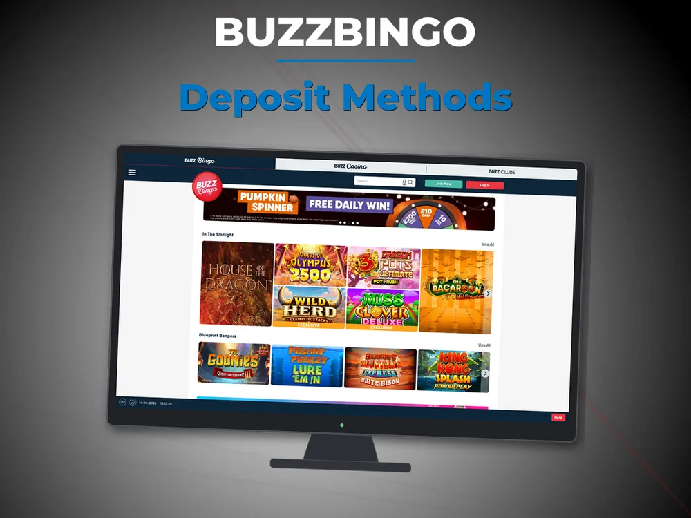 Buzzbingo - Deposit Methods
