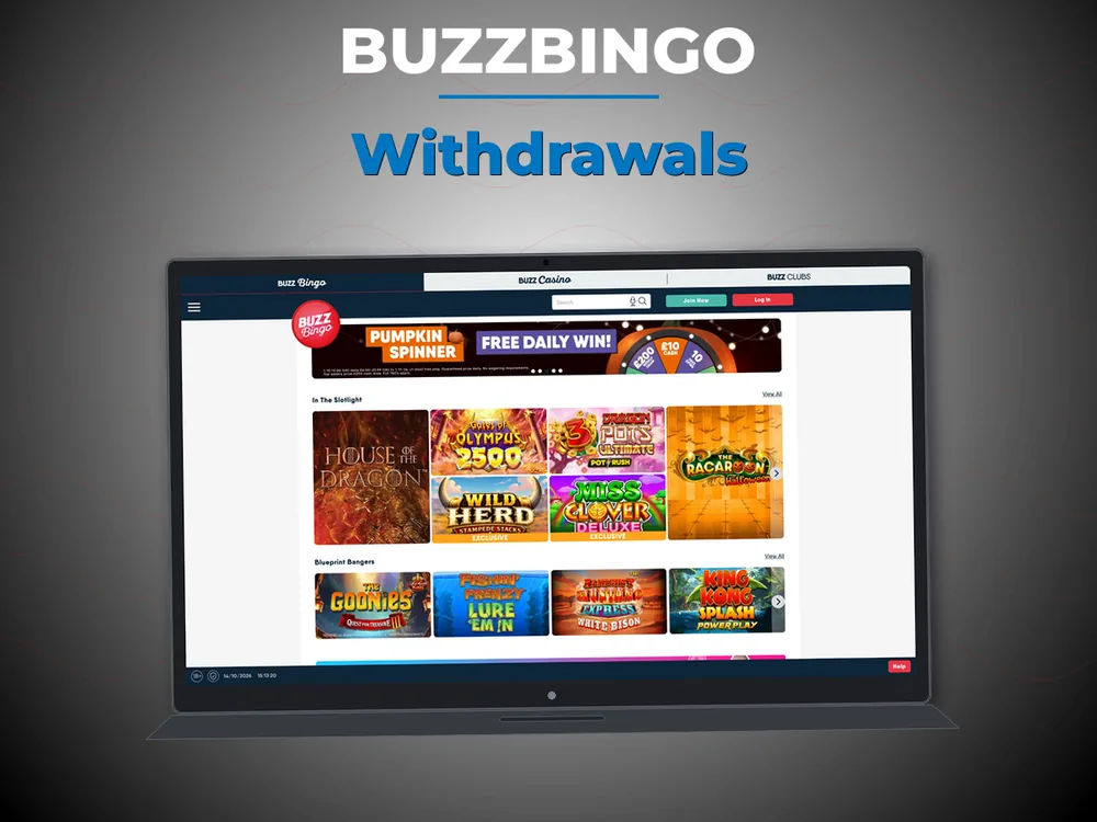 Buzzbingo - Withdrawals