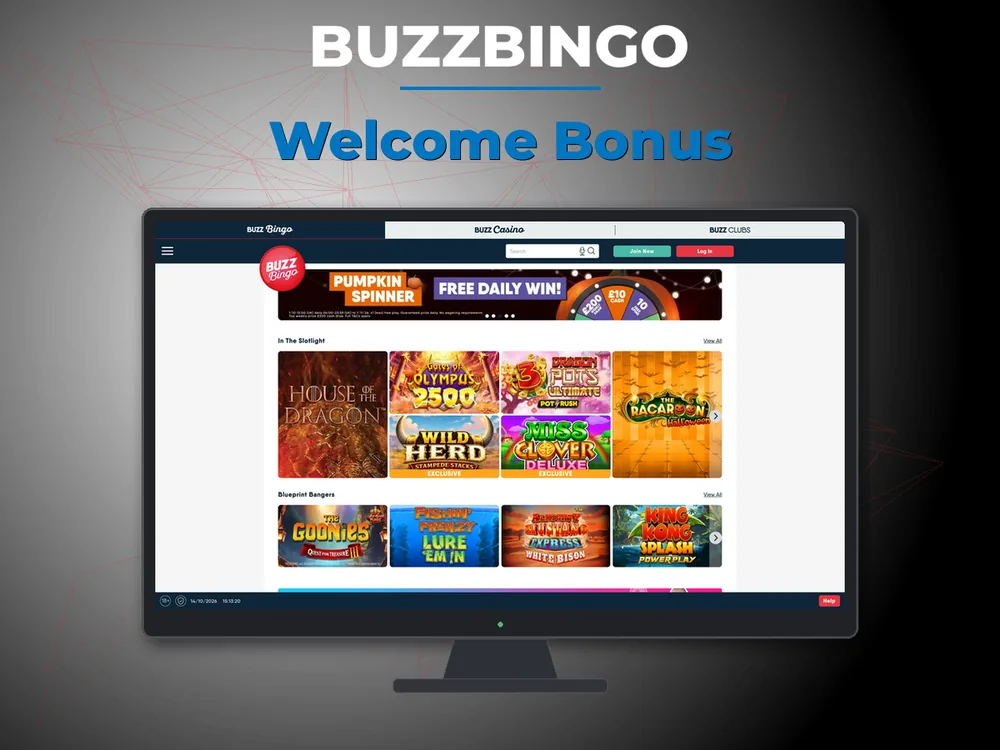 Buzzbingo - Welcome Bonus