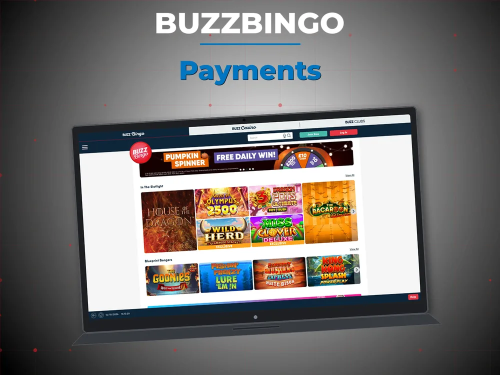 Buzzbingo - Payments