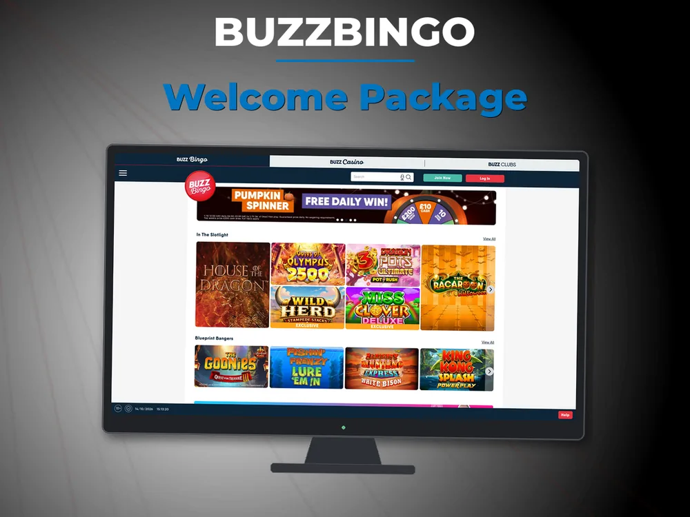 Buzzbingo - Welcome Package