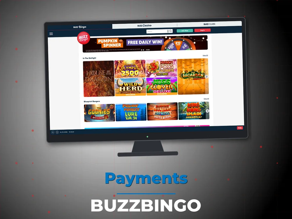 Buzzbingo - Payments